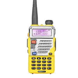 Yellow Handheld Two Way Radio UV-5RE