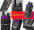 Professional VHF UHF Dual Band Radio , 128 Channels Transceiver Walkie Talkie